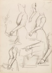 Camille Vallery-Radot, Sketch for a Portrait