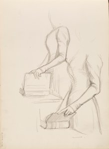 Camille Vallery-Radot, Sketch for a Portrait