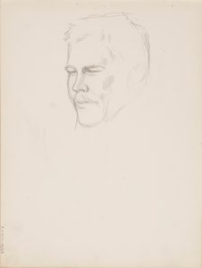 Juho Rissanen by Albert Edelfelt