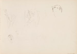 Face Sketches, Tree Trunk