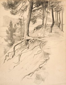 Linnanmäki, Porvoo by Albert Edelfelt