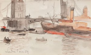 London by Albert Edelfelt