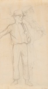 Boy, Possibly a Sketch for the Painting 