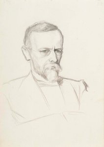 Portrait of Axel Lille by Albert Edelfelt