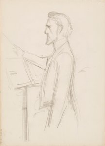 Robert Kajanus, Sketch for a Portrait