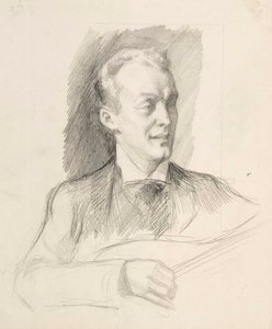 The Artist Bruno Aspelin by Albert Edelfelt