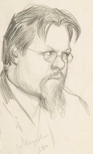 The Artist Elias Muukka by Albert Edelfelt