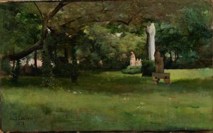 The Cluny Museum Garden in Paris