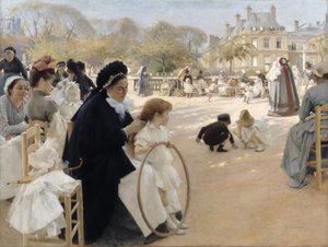The Luxembourg Gardens, Paris