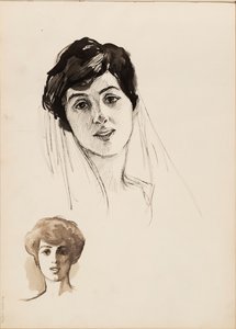 Female Figures by Albert Edelfelt