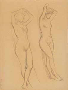 Nude by Albert Edelfelt