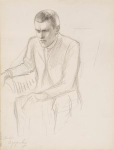 Bertel Gripenberg by Albert Edelfelt