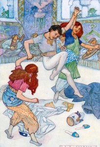 Abov Hasan Began to Dance and Skip