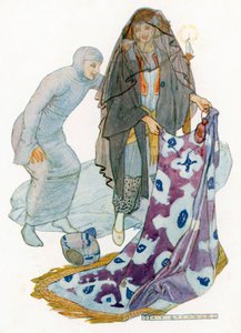 Rejoiced When He Saw the Purse and Piece of Brocade by Albert Edward Jackson