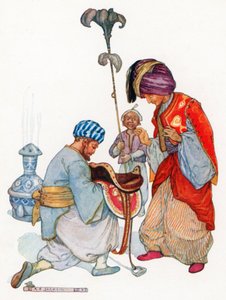 Sindbad Presented Them to the King by Albert Edward Jackson