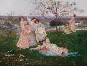 Spring Flowers by Albert Emile Artigue