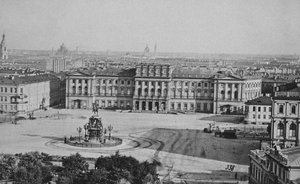 The Mariinsky Palace Marie Palace on the St Isaacs Square in Saint Petersburg by Albert Felisch