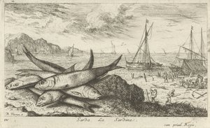 Sardines on the Beach by Albert Flamen