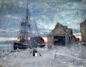Bosham by Albert Goodwin