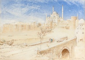 The Citadel, Cairo by Albert Goodwin