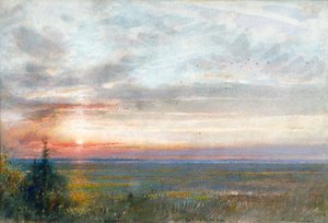 Venice from the Mainland, 1908 by Albert Goodwin