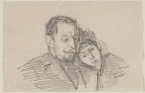 Portrait of Attorney Hartvigson and His Daughter