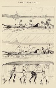 Between Two Waters by Albert Guillaume