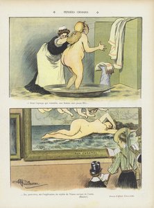 Illustration for Le Rire by Albert Guillaume