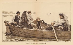 The Last Journey by Albert Gustaf Aristides (after) Edelfelt