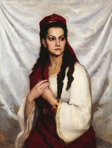 Portrait of the actress Hedvig Charlotta Raa-Winterhjelm