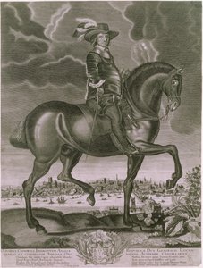 Equestrian Portrait of Oliver Cromwell, c.1655