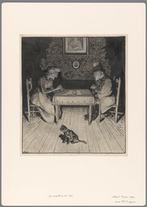 Design for a Political Cartoon: The Prediction for 1917 by Albert Hahn (I)