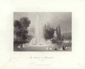The Fountain at Wilhelmshohe by Albert Henry Payne