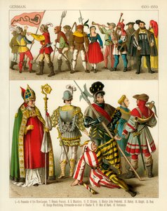 German Costume 1550-1600 by Albert Kretschmer