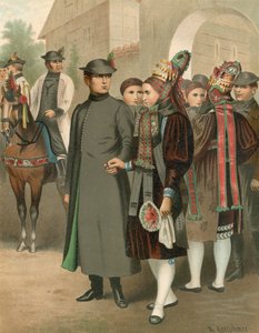 German Costume, Altenburg by Albert Kretschmer