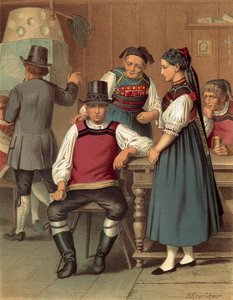 German costume, Baden, Rickesbach