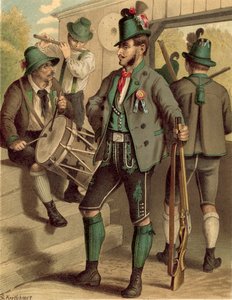 German Costume, Austria, Styria