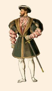 King Francis I of France, 1547 by Albert Kretschmer