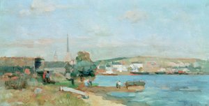 Seaside by Albert Lebourg