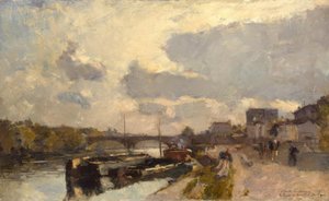 The Bridge of Neuilly, Near Paris
