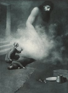 Aladdin and the Genie by Albert Letchford
