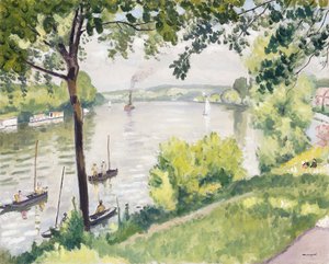Bank at Triel (The Tug)