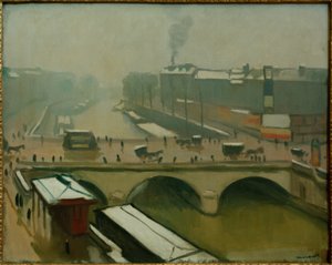 View of the Pont St. Michel in Paris by Albert Marquet