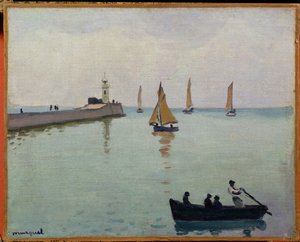 Entrance to the Port by Albert Marquet