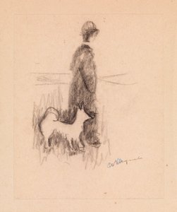 Figure and Dog by Albert Marquet