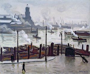 Hamburg Harbour by Albert Marquet