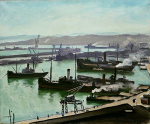 The Port of Algiers by Albert Marquet