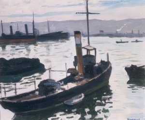 The Port of Algiers by Albert Marquet