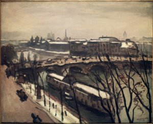 The Quays of the Seine by Albert Marquet