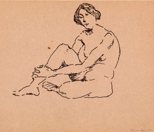 Nude Seated